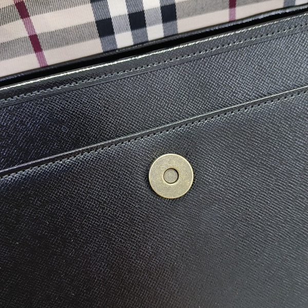 Calfskin Shoulder Bag Black