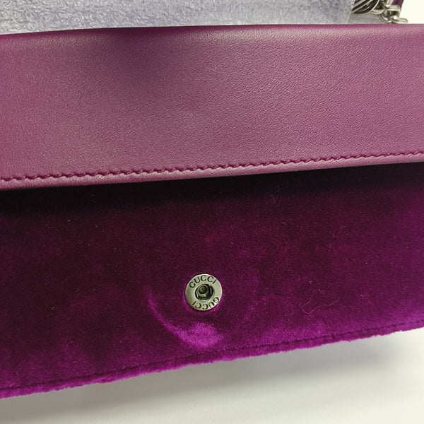 Dionysus Super Mini Velvet Red