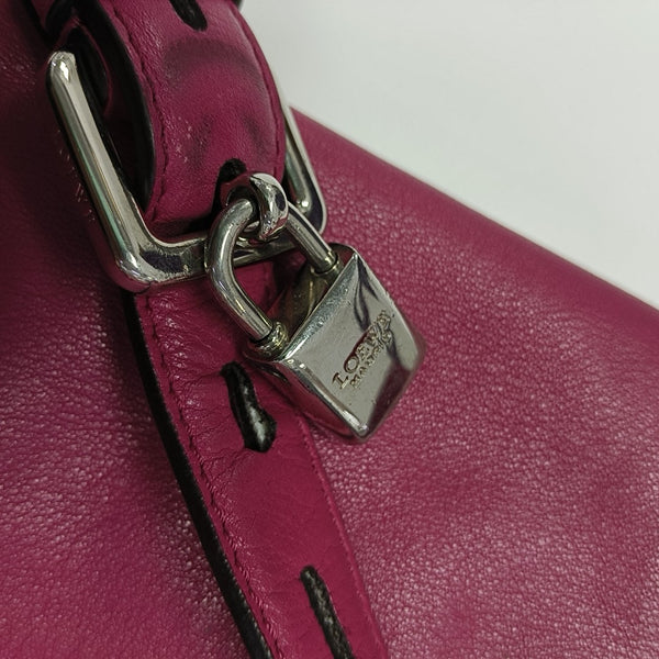 Heritage Medium Calfskin Red