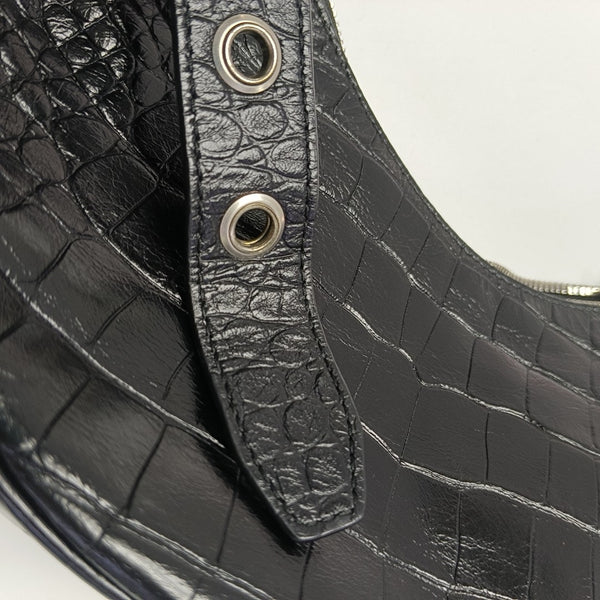 Le Cagole Small Calfskin Black