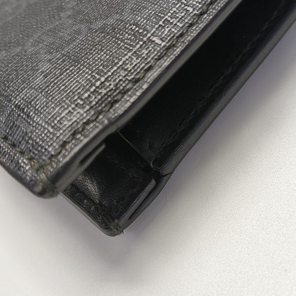 GG Supreme Monogram Coated Canvas Gray