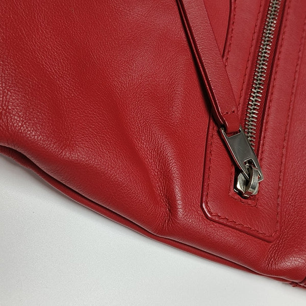Classic City Small Lambskin Red
