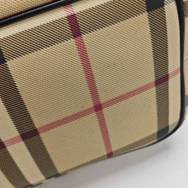 Coated Canvas Tote Bag Beige