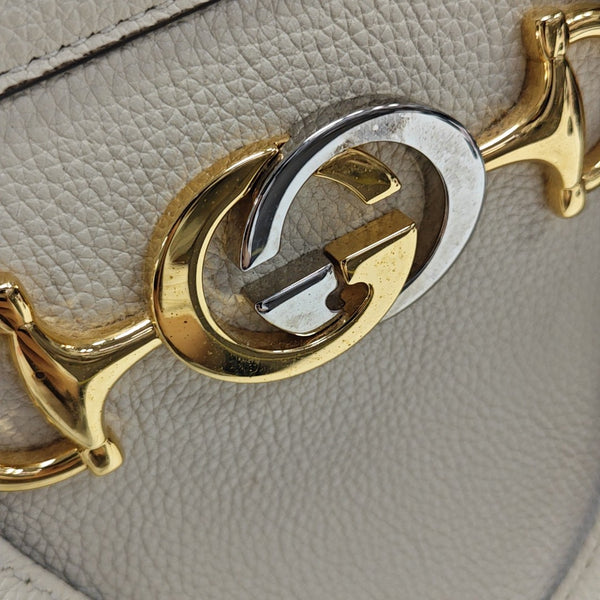 Zumi Medium Calfskin White