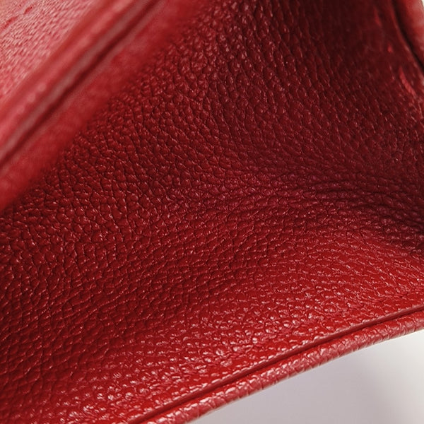 SAINT SULPICE PM Monogram Calfskin Red