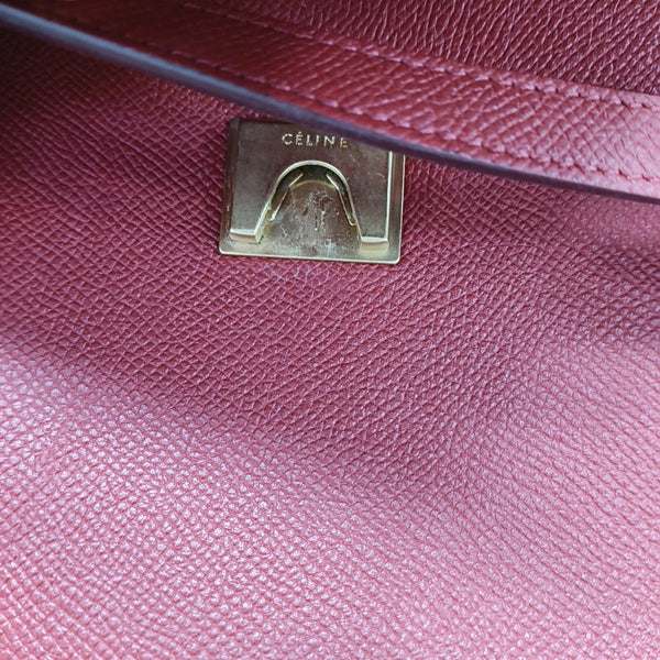 BELT Micro Calfskin Red
