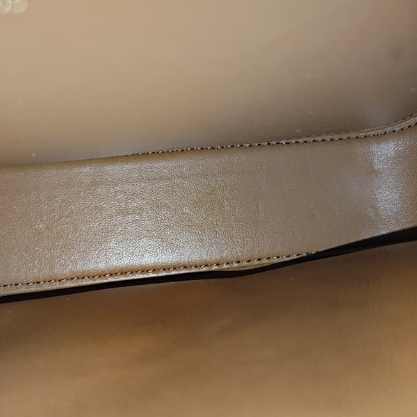 TRIOMPHE Small Coated Canvas Brown