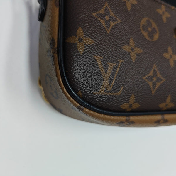 IVY Monogram Coated Canvas Brown