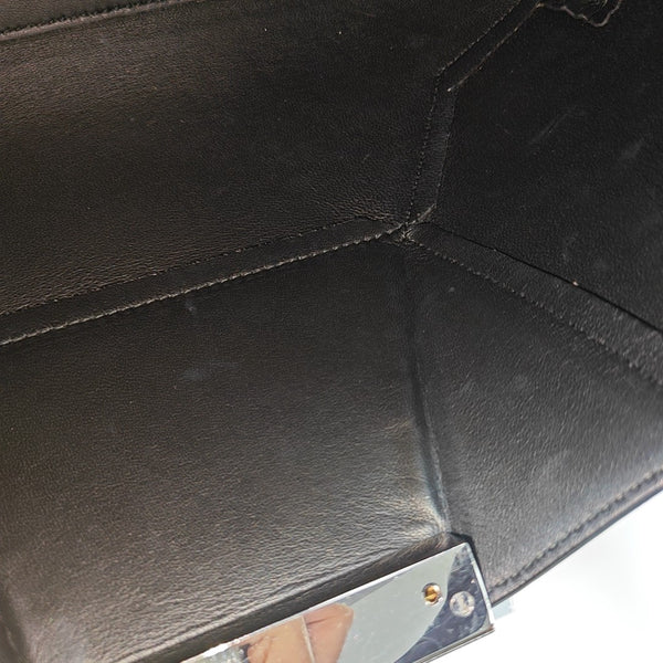 Calfskin Shoulder Bag Black