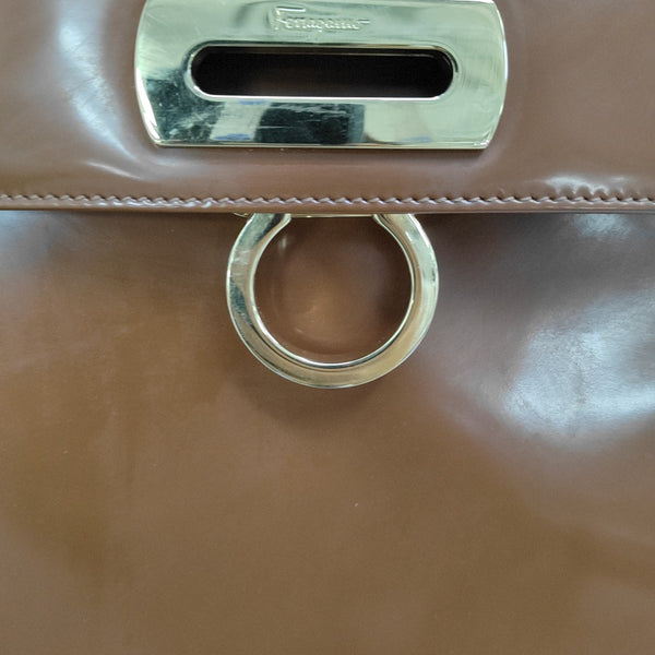 Kelly Calfskin Brown