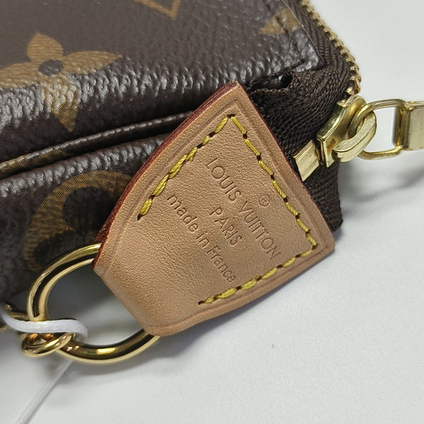 ACCESSOIRES Mini Monogram Coated Canvas Brown