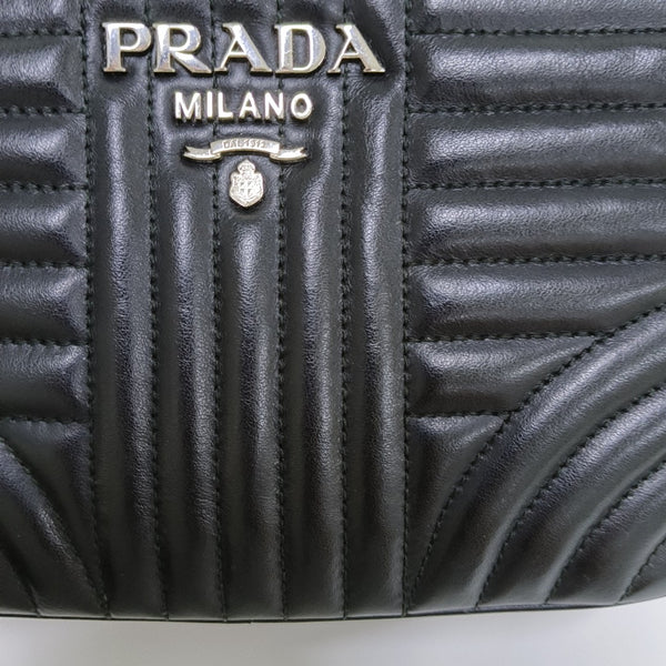 Diagramme Quilted Calfskin Black