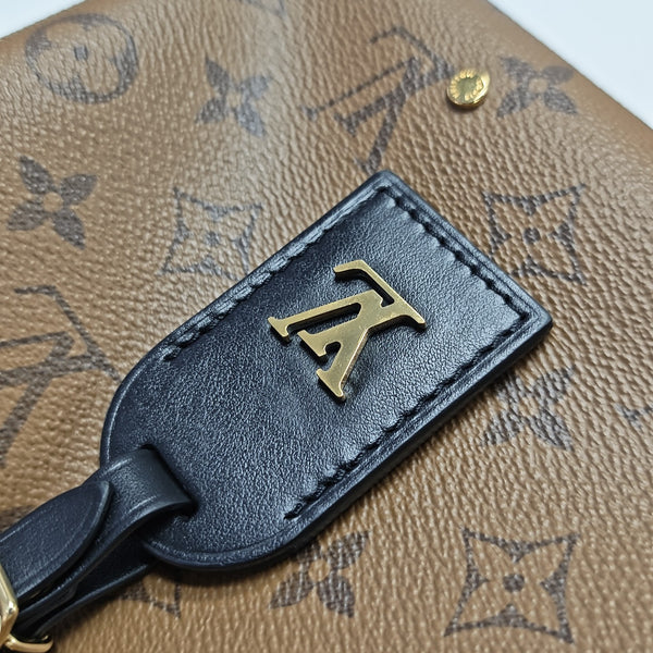 ATLANTIS PM Monogram Coated Canvas Brown