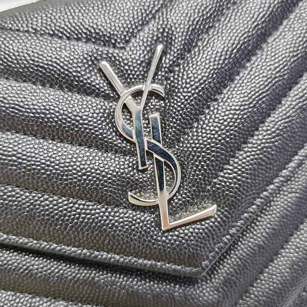 MONOGRAM WOC Chevron Calfskin Black