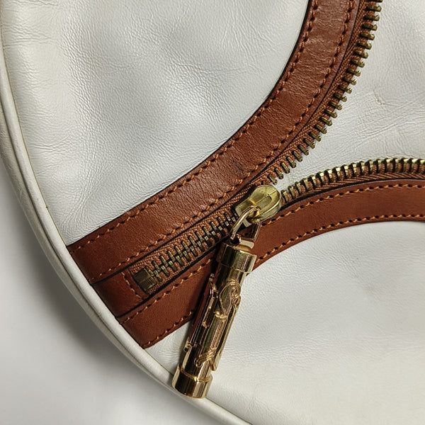 Calfskin Top Handle Bag White