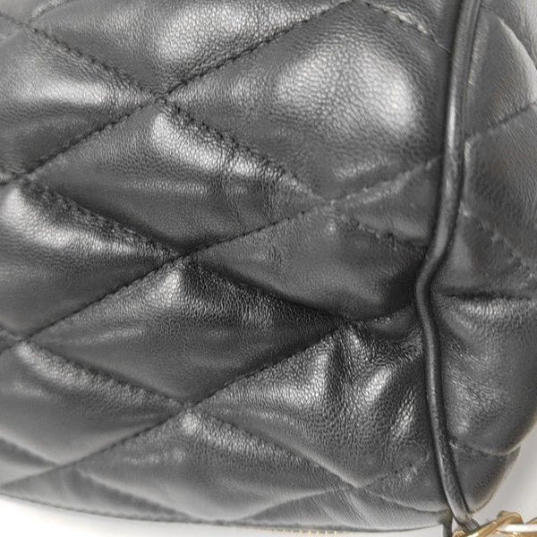 SADE Quilted Lambskin Black