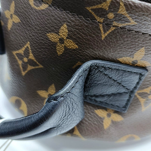 PALM SPRINGS PM Monogram Coated Canvas Brown