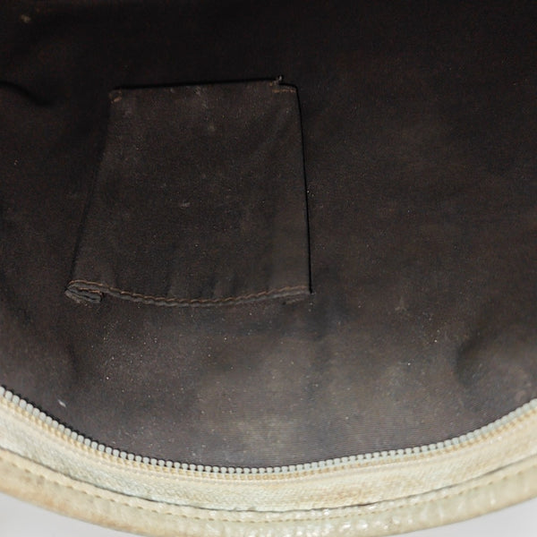 Monogram Coated Canvas Shoulder Bag Beige