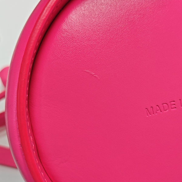 Calfskin Bucket Bag Pink