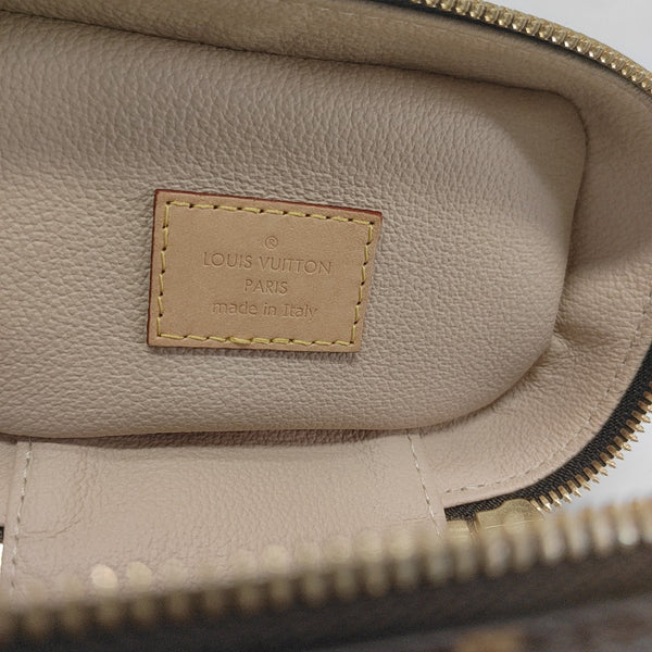 NICE Super Mini Monogram Coated Canvas Brown