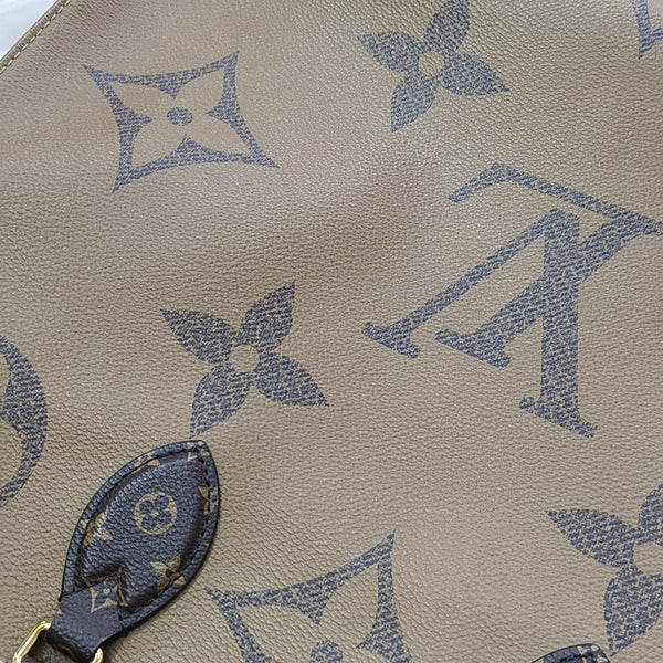 ONTHEGO GM Monogram Coated Canvas Brown