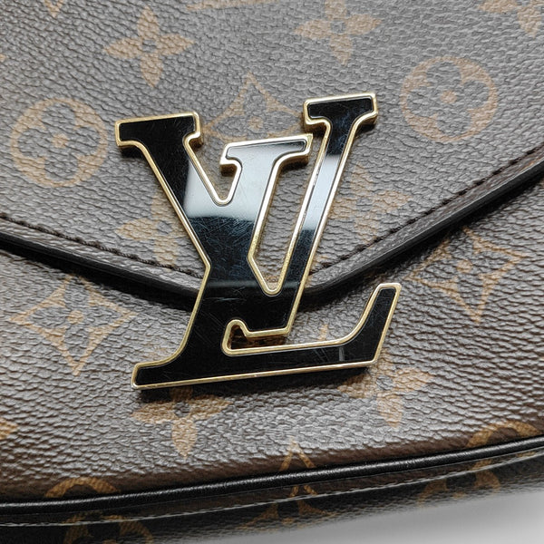 PASSY Monogram Coated Canvas Brown