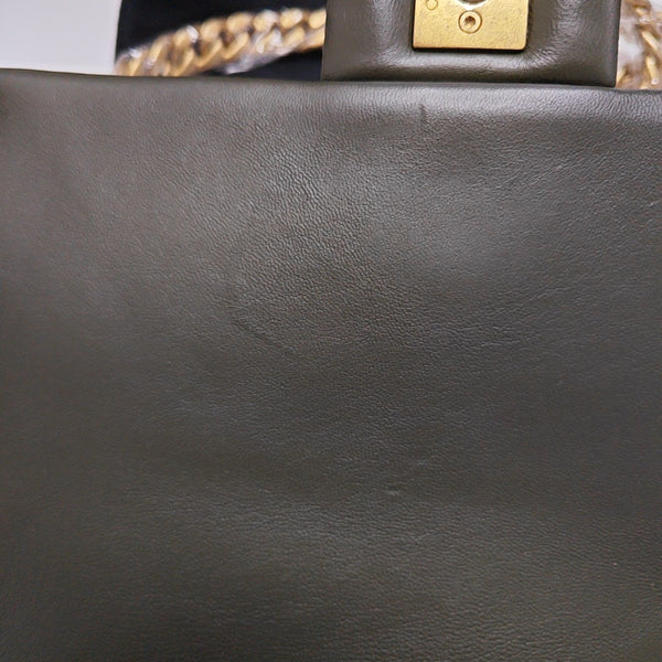CLASSIC FLAP Mini Quilted Lambskin Green