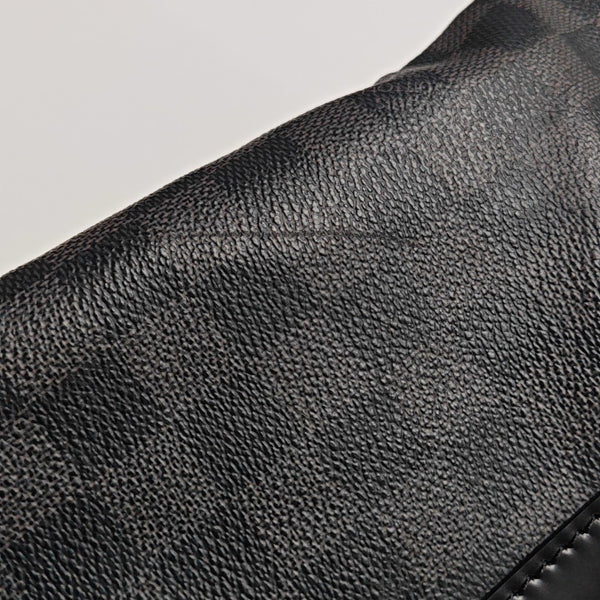 TADAO MM Damier Graphite Coated Canvas Gray