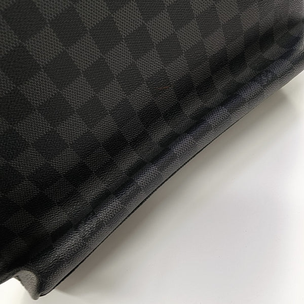 MICK PM Damier Graphite Coated Canvas Black