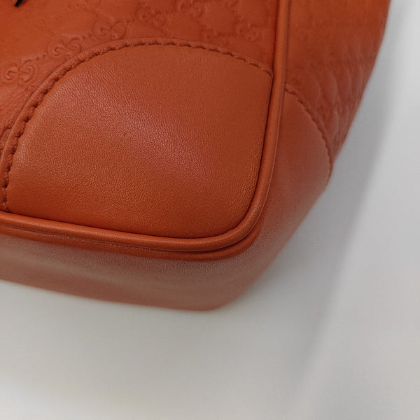 Bree Monogram Calfskin Orange