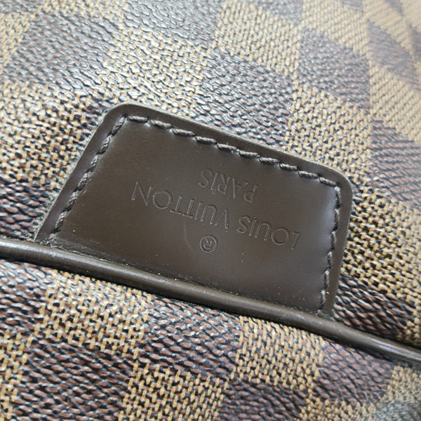RIVINGTON Damier Ebene Coated Canvas Brown