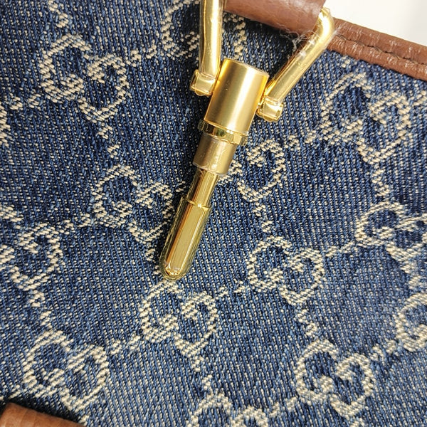 Jackie 1961 Small Monogram Denim Blue