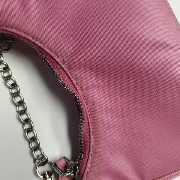 Nylon Shoulder Bag Pink