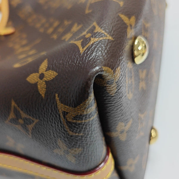 CARRYALL PM Monogram Coated Canvas Brown