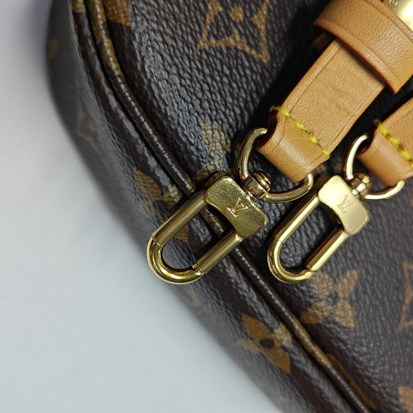 IVY Monogram Coated Canvas Brown