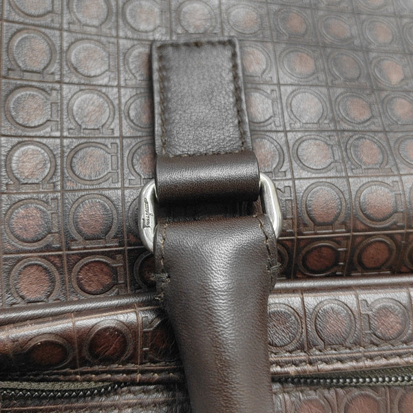 Calfskin Top Handle Bag Red