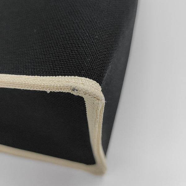 Fabric Shoulder Bag Black