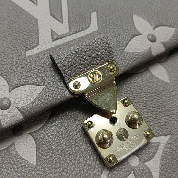 MADELEINE Monogram Calfskin Gray