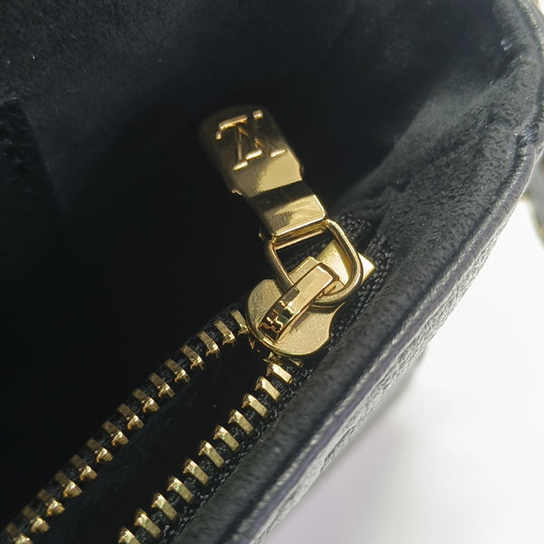 IVY Monogram Calfskin Black