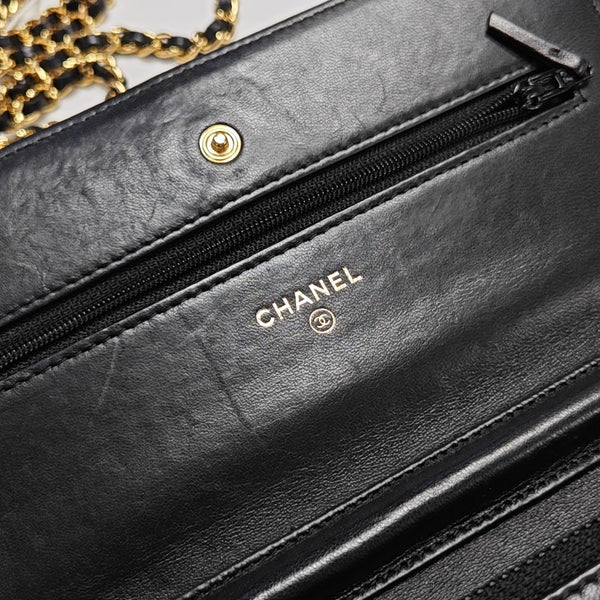 WOC Mini Lambskin Black