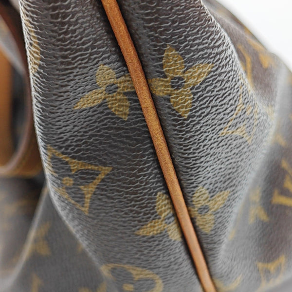 PALERMO PM Monogram Coated Canvas Brown