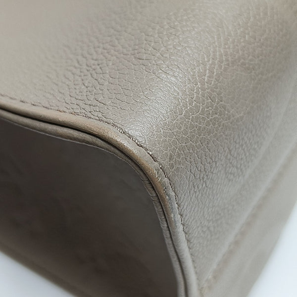 ONTHEGO MM Monogram Calfskin Gray