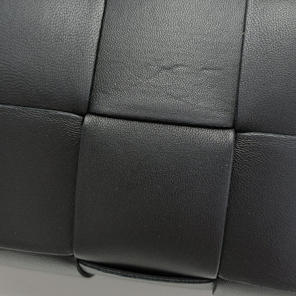 Brick Cassette Small Lambskin Black