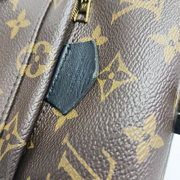 PALM SPRINGS Mini Monogram Coated Canvas Brown