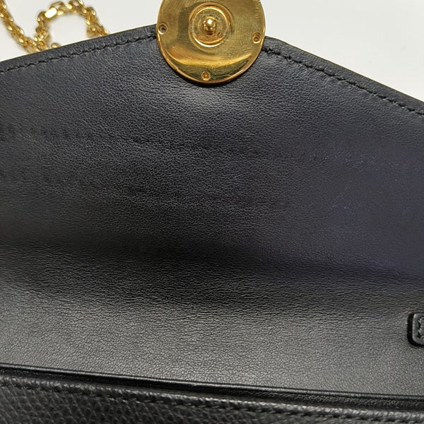 Calfskin Crossbody Bag Black
