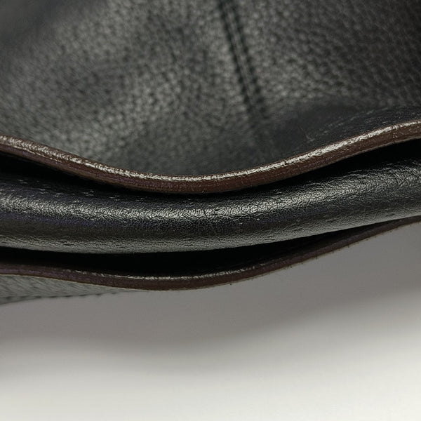 Calfskin Top Handle Bag Black