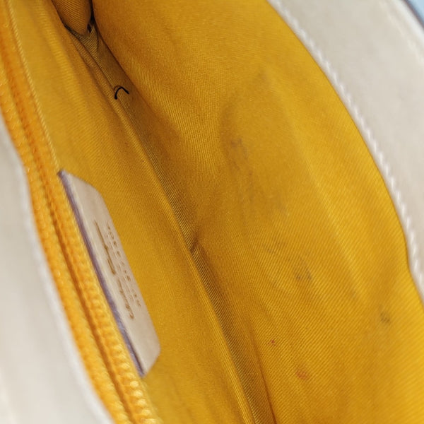 Calfskin Top Handle Bag White