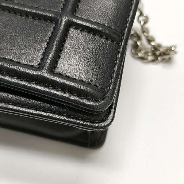 Authenticated pre-owned Diorama Cannage Calfskin Black - Shoulder Bag at Looply