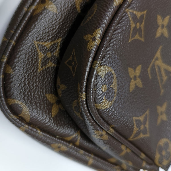 MULTI Monogram Coated Canvas Brown