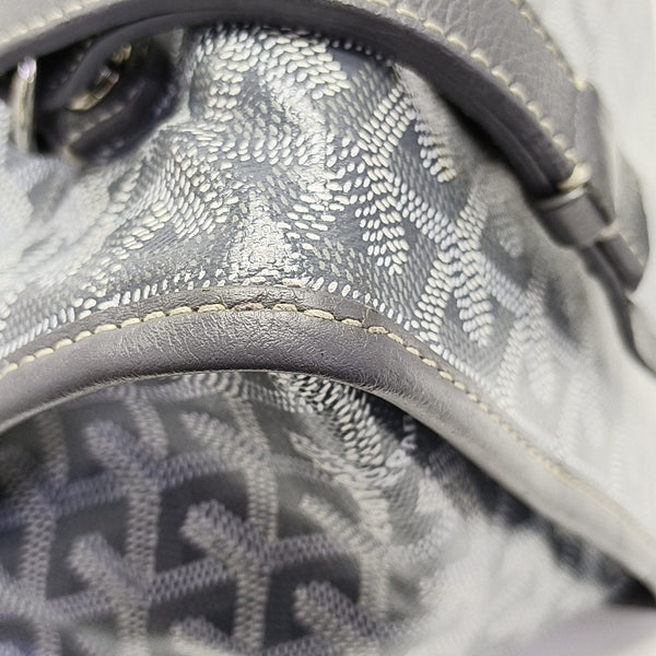 Saint Léger Coated Canvas Gray